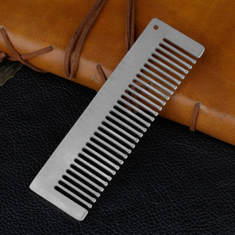 Comb Pocket Titanium - Сверхлегкая расческа из титанового сплава, антистатическая
