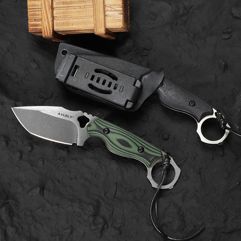 Edc Fixed Blade Deep Carry - Нож с прямым лезвием из высокопрочной