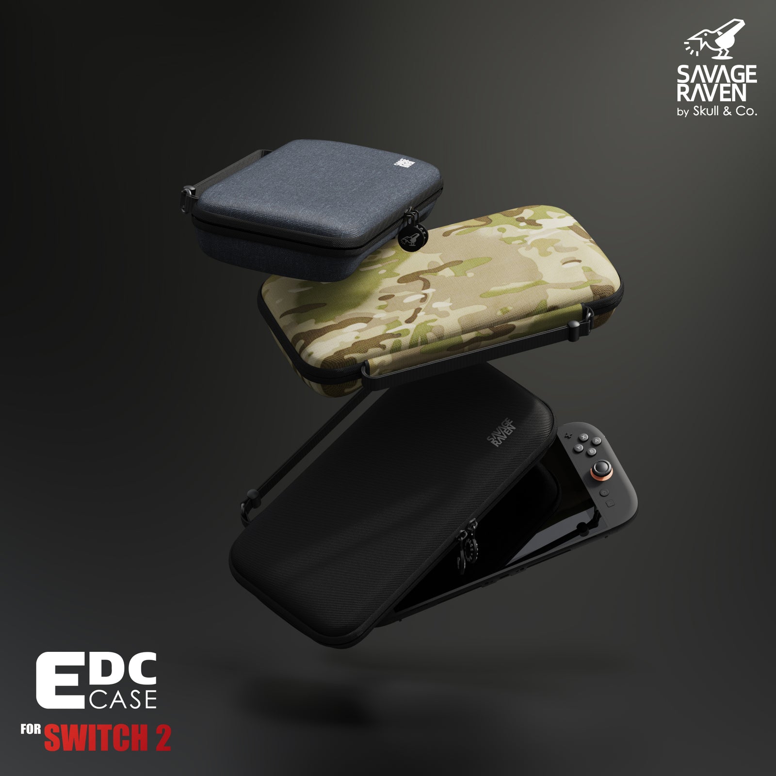 Edc Carry Co - Чехол Savage Raven от Skull &