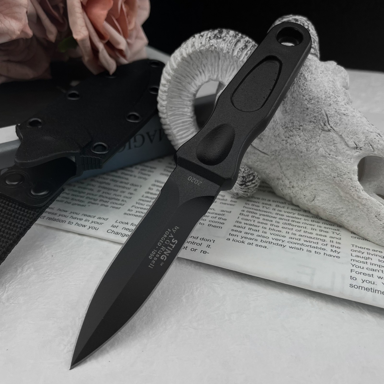 Edc Carry Fixed Blade Knife - Многофункциональный нож с фиксированным клинком из