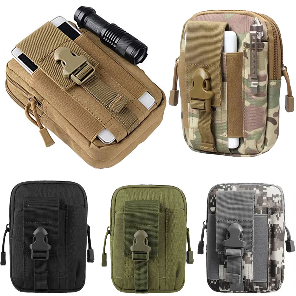 Edc Carry Pack - Тактическая поясная сумка-чехол для телефона, многофункциональная,