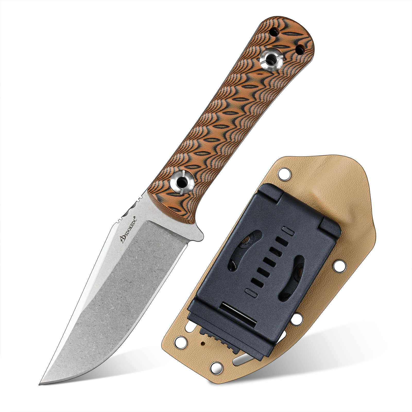 Edc Carry Fixed Blade Knife - Портативный ручной инструмент SDOKEDC для повседневного