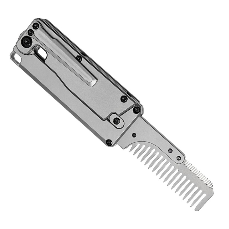 Складная расческа из титановог – обзор и цена Comb Pocket Titanium