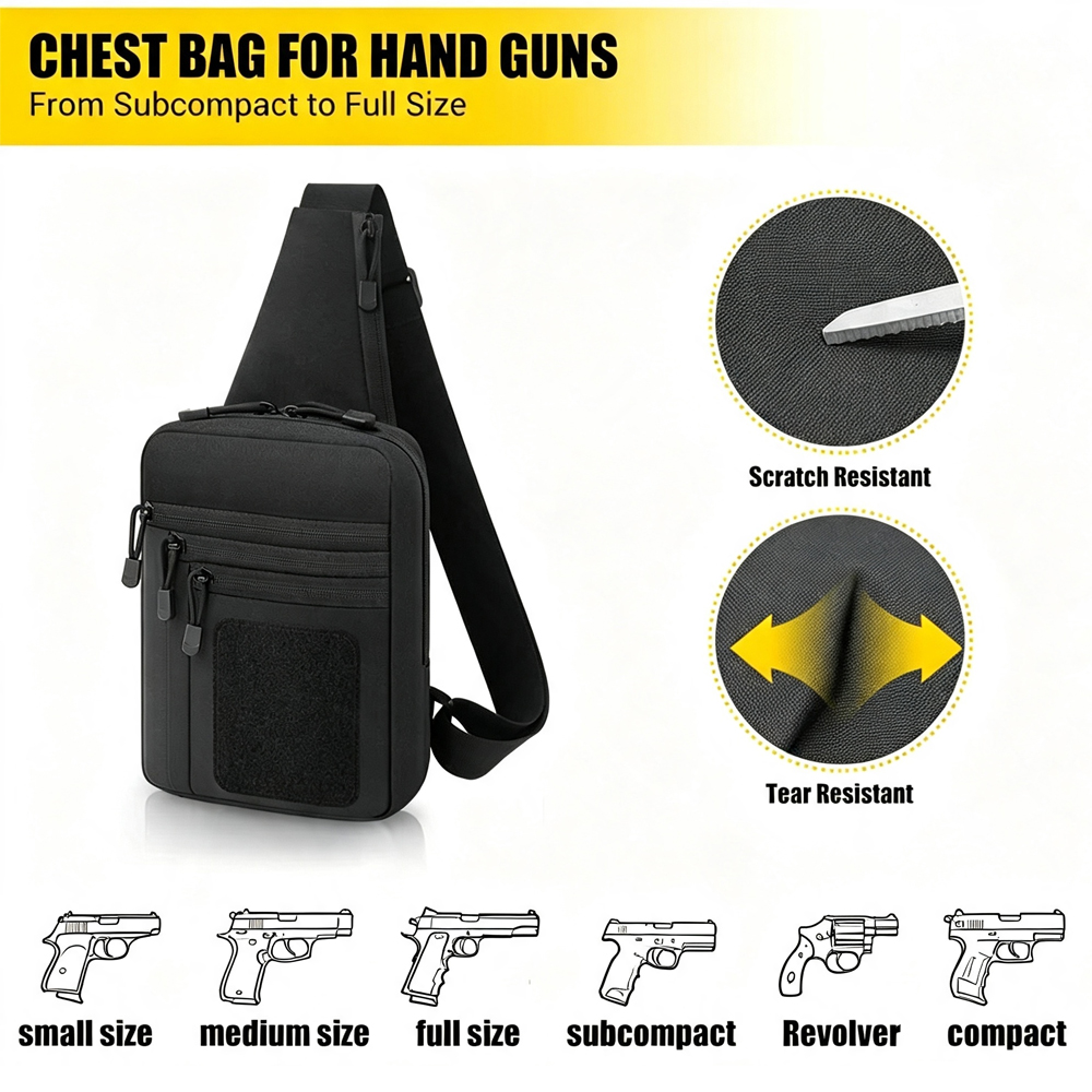 Тактическая сумка-чехол для пи – обзор и цена Edc Carry Bag For Pistol