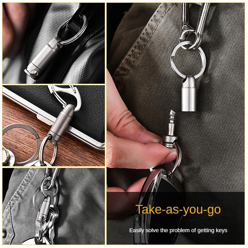 Титановый брелок-спиннер Pione – обзор и цена Edc Carry Pack