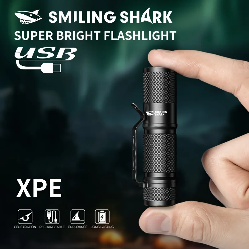 SMILING SHARK Ультрамощный мин – обзор и цена Edc Day Carry