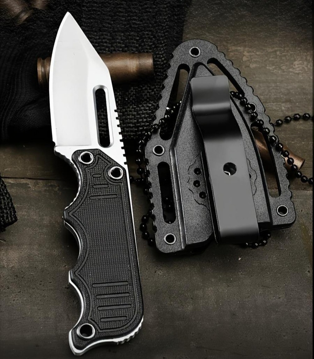 Портативный нож для шеи с ножн – обзор и цена Edc Carry Fixed Blade Knife