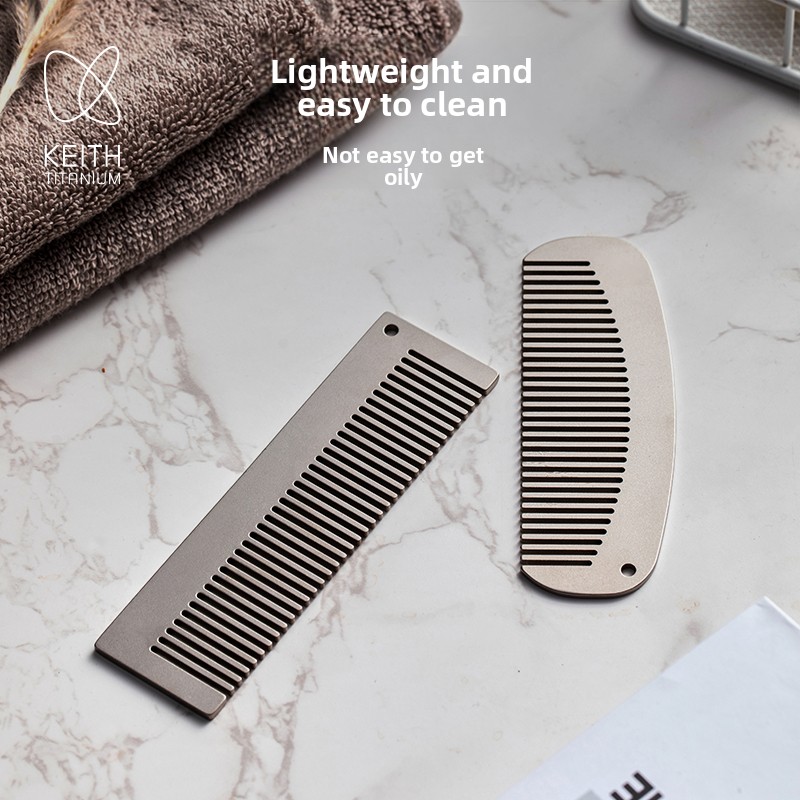 KEITH Титановый расческа для з – обзор и цена Comb Pocket Titanium