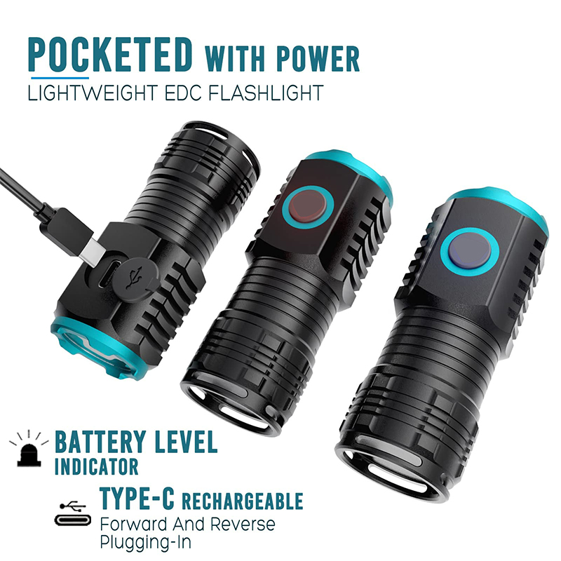 USB-перезаряжаемые фонарики ти – обзор и цена Edc Day Carry