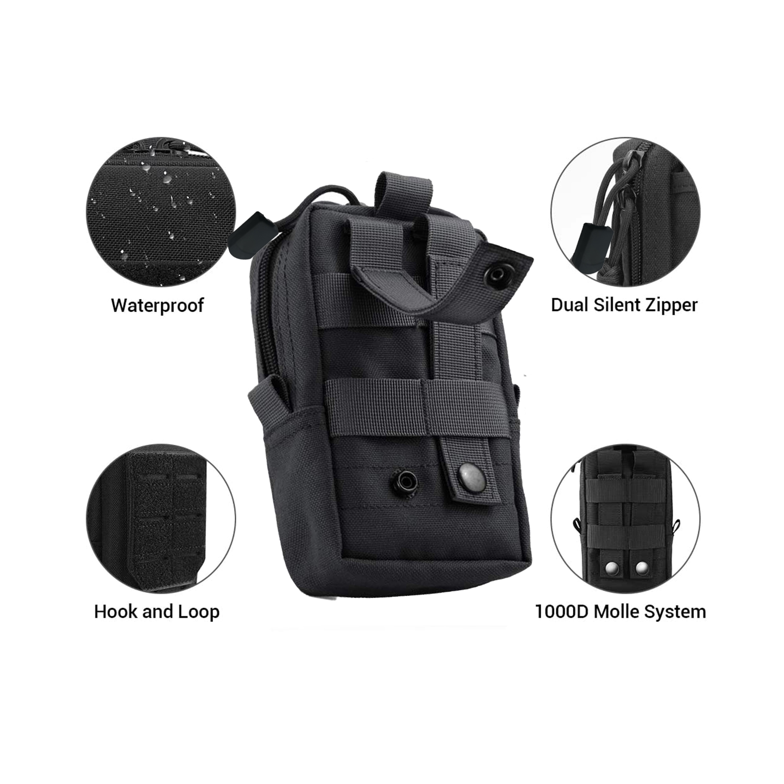 Тактический чехол Molle, поясн – обзор и цена Edc Carry Pack