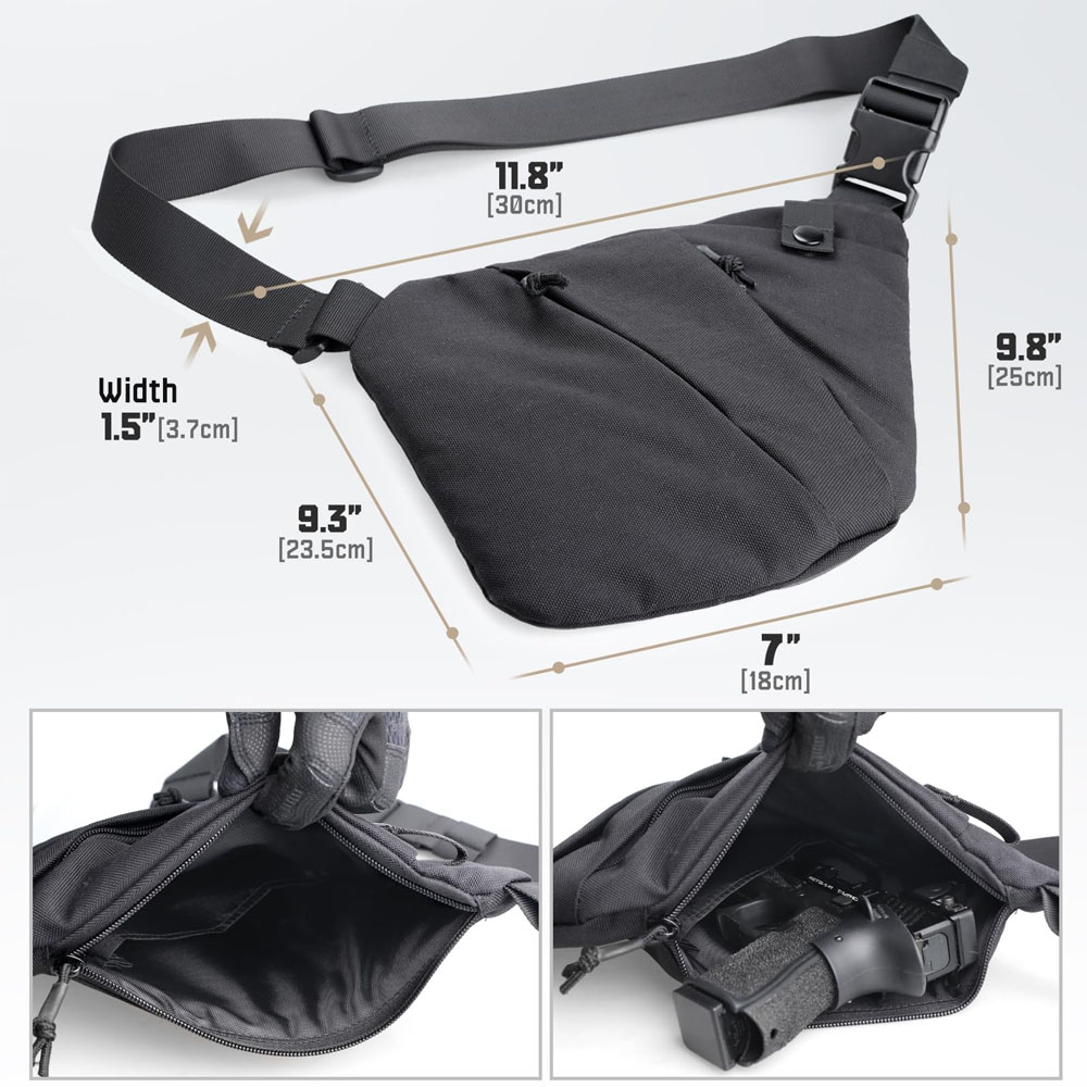 Тактическая Сумка для ношения  – обзор и цена Edc Carry Bag For Pistol