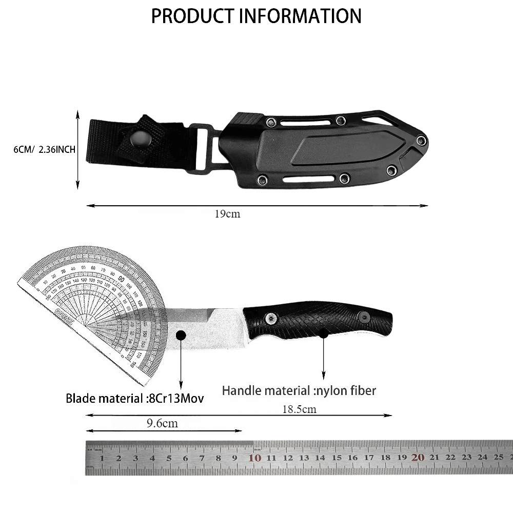 KS 1083 Черный маленький прямо – обзор и цена Edc Carry Fixed Blade Knife