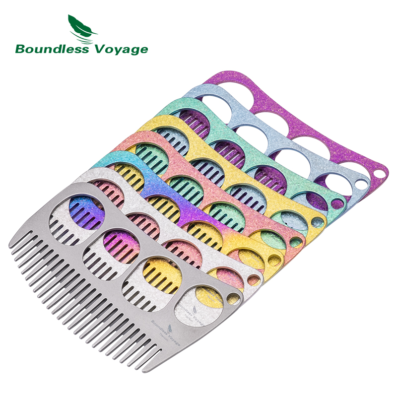 Титановая расческа Boundless V – обзор и цена Comb Pocket Titanium