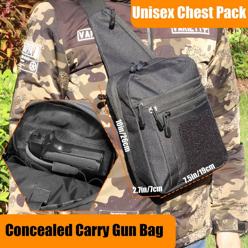Новая тактическая нагрудная су – обзор и цена Edc Carry Bag For Pistol
