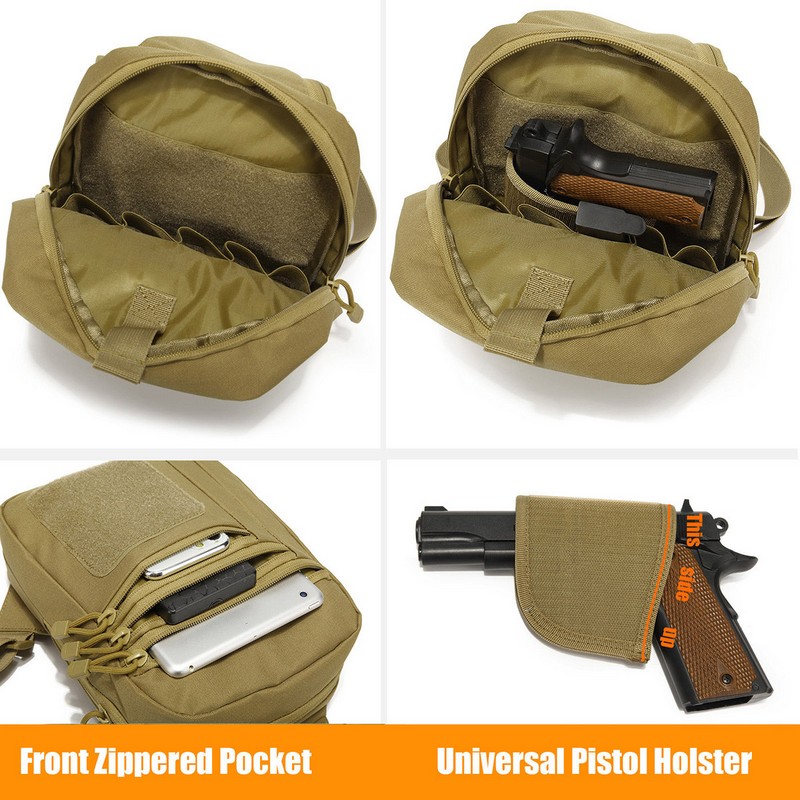 Новая тактическая нагрудная су – обзор и цена Edc Carry Bag For Pistol