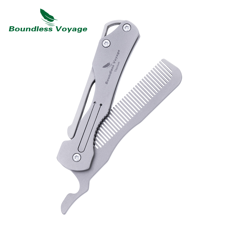 Складная титановая расческа дл – обзор и цена Comb Pocket Titanium