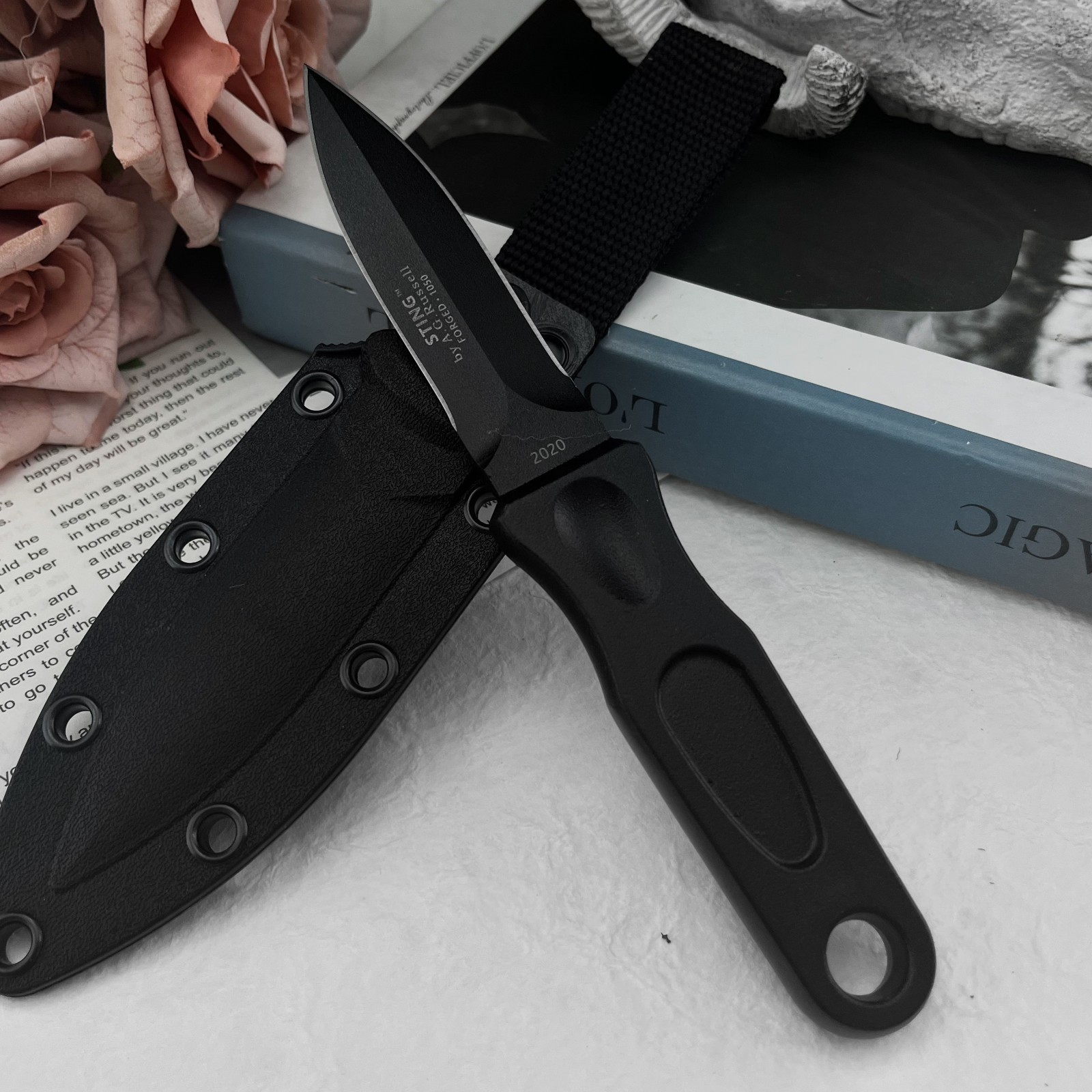 Многофункциональный нож с фикс – обзор и цена Edc Carry Fixed Blade Knife