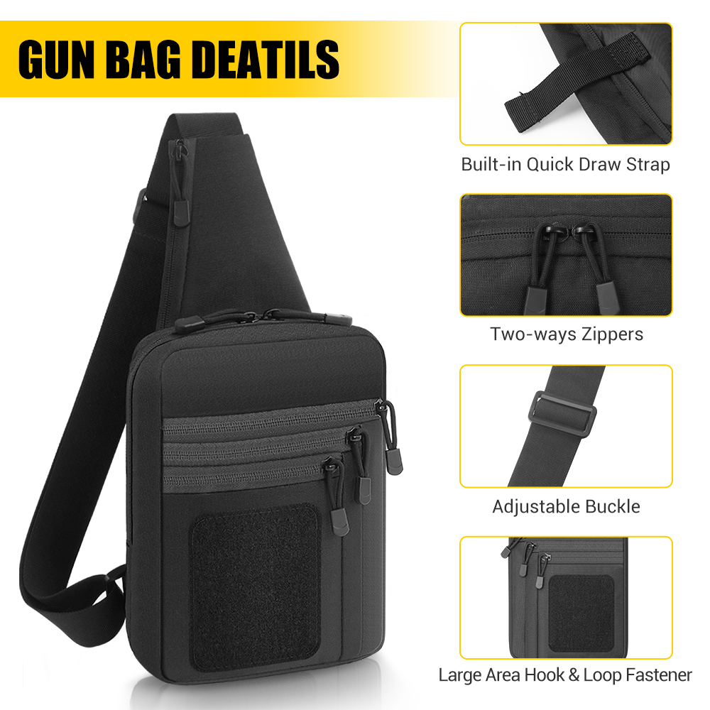 Тактическая сумка для пистолет – обзор и цена Edc Carry Bag For Pistol