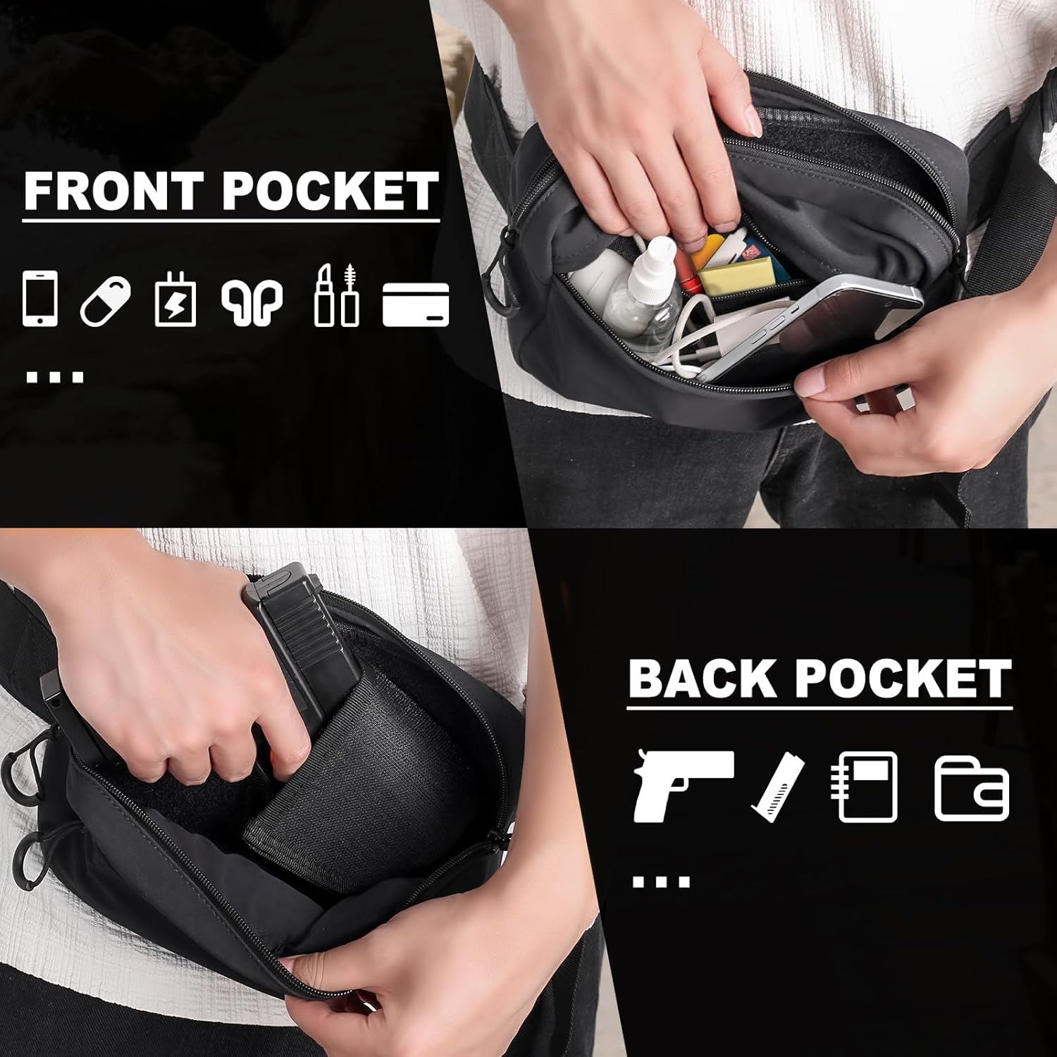 Тактическая поясная сумка с ко – обзор и цена Edc Carry Bag For Pistol