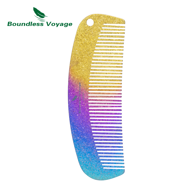 Расческа для волос и бороды Bo – обзор и цена Comb Pocket Titanium