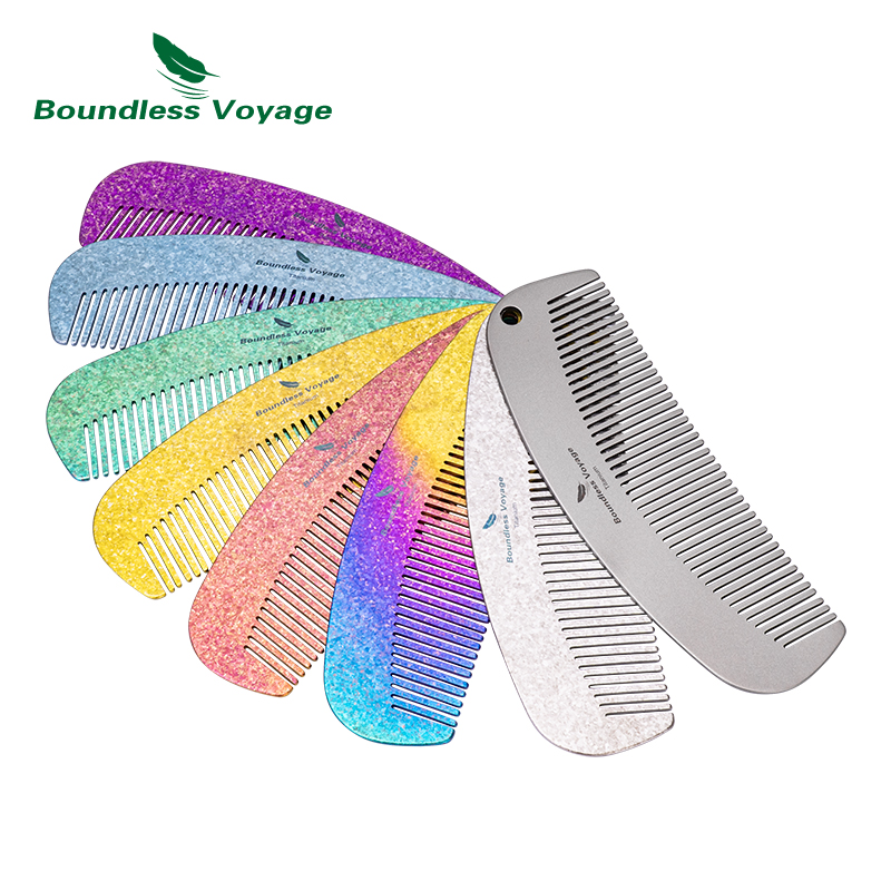 Расческа для волос и бороды Bo – обзор и цена Comb Pocket Titanium