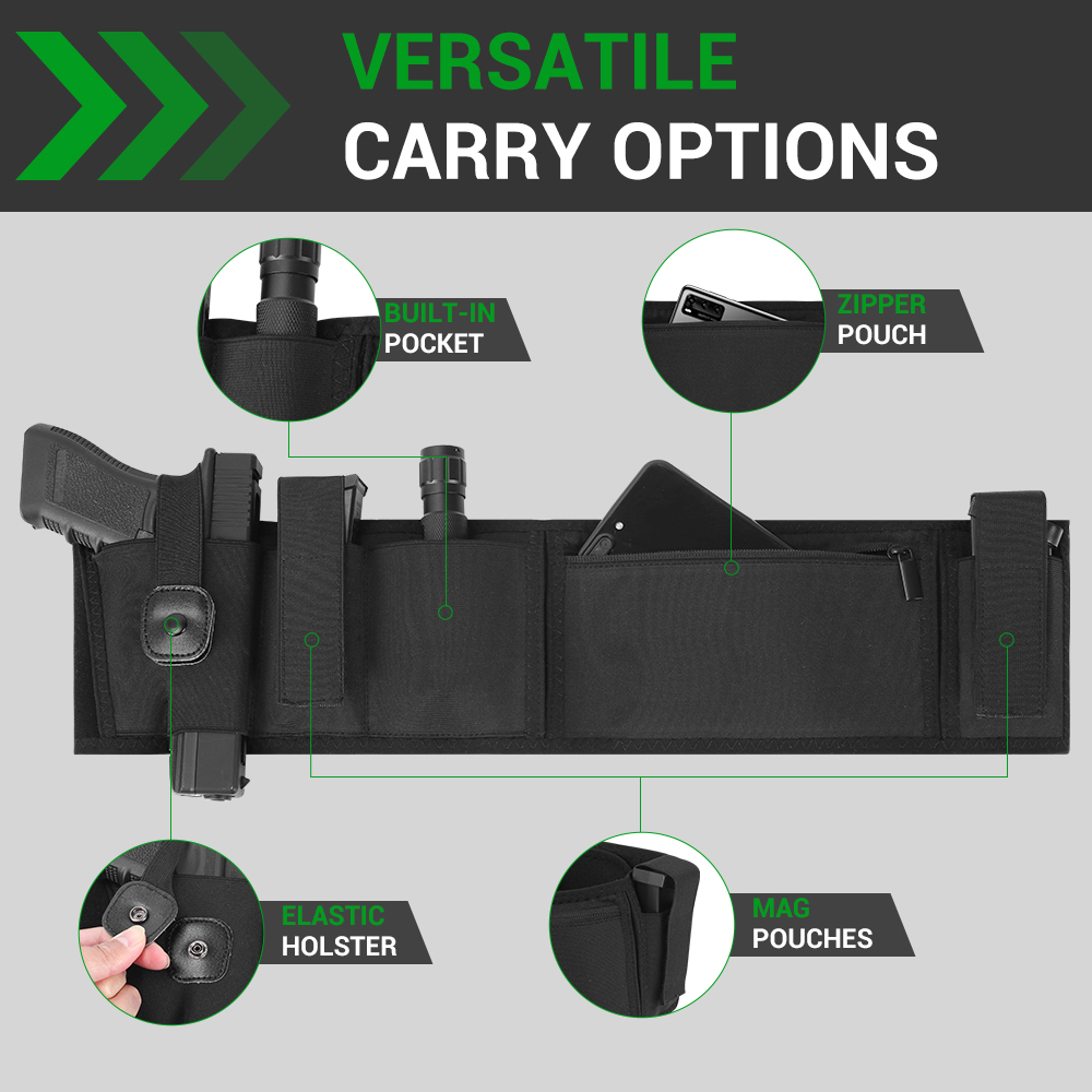 Кобура-пояс для скрытого ношен – обзор и цена Edc Carry Handgun